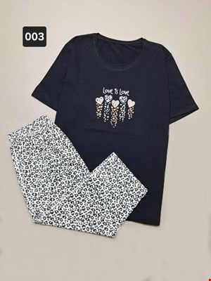 ست تیشرت و شلوارک راحتی زنانه کد 307